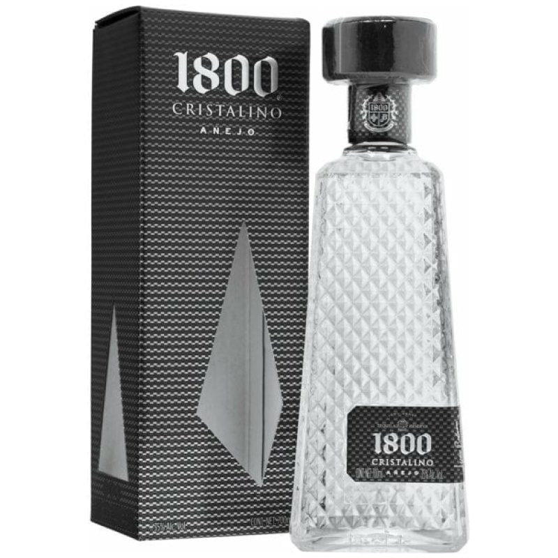 1800 Cristalino Añejo Tequila 750ml | 40% ABV Tequila
